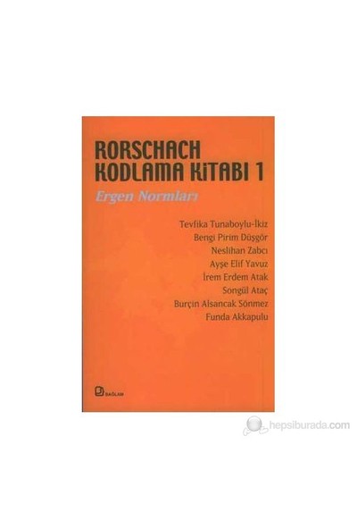 Rorschach Kodlama Kitabı 1 Ergen Normları - Derleme