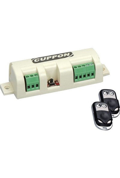 Cuppon Kepenk Alıcısı Cuppon Sn 32 Ve 2 Adet Kumanda