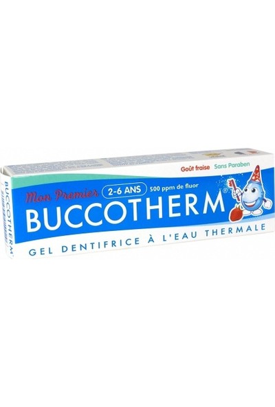 Buccotherm Çocuk Diş Macunu 2-6 Yaş Çilek Aromalı 50 Ml