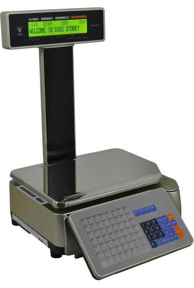 Digi SM 5100 P Boyunlu Barkodlu Terazi