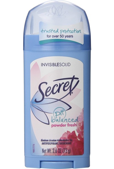 Secret pH balanced powder fresh 73g Antiperspirant/Deodorant