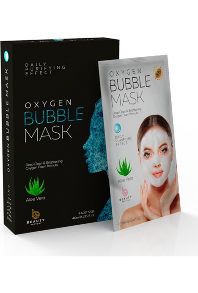 Oxygen Bubble Mask - Aloe Vera Özlü (40 Ml)