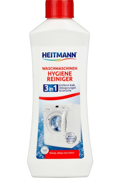 Heitmann Çamaşır Makinası Temizleyici ve Hijyen Sağlayıcı 3+1