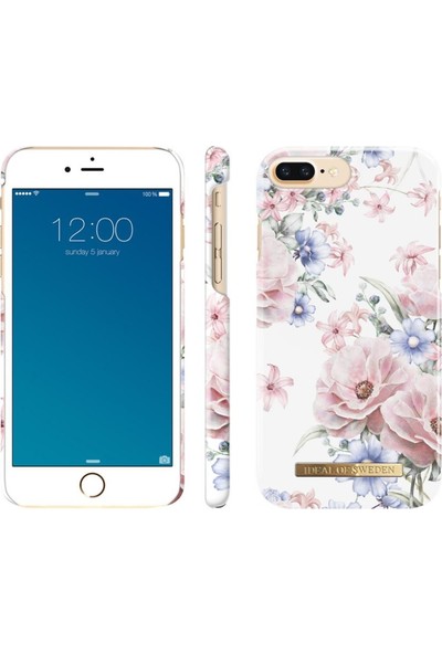 iDeal of Sweden iPhone 8-7-6S-6 Floral Romance Case Arka Kapak