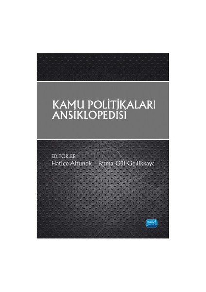 Kamu Politikaları Ansiklopedisi