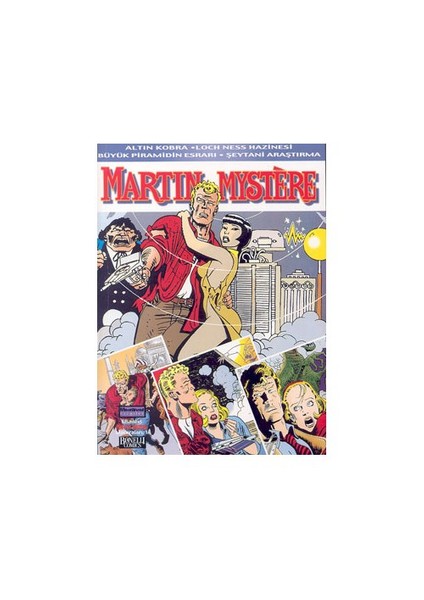 Martin Mystere Altın Kobra - Loch Ness Hazinesi - Büyük Piramidin Esrarı - Şeytani Araştırma-Alfredo Castelli