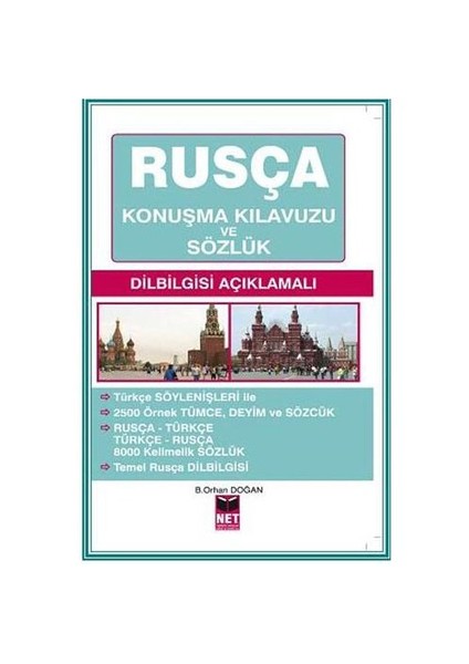 Rusça Konuşma Kılavuzu Ve Sözlük (Dilbilgisi Açıklamalı)-B. Orhan Doğan