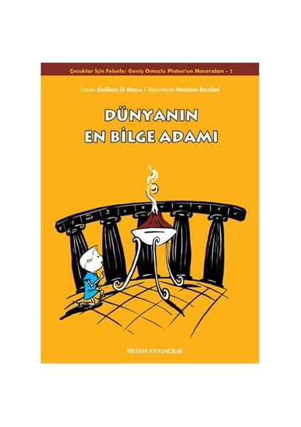 Dünyanın En Bilge Adamı - (Geniş Omuzlu Platon'Un Maceraları 1)-Massimo Bacchini