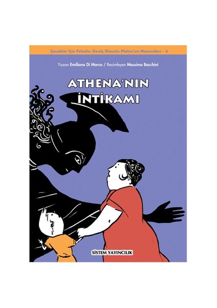 Athena'Nın İntikamı - (Geniş Omuzlu Platon'Un Maceraları 6)-Massimo Bacchini