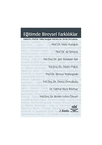 Eğitimde Bireysel Farklılıklar
