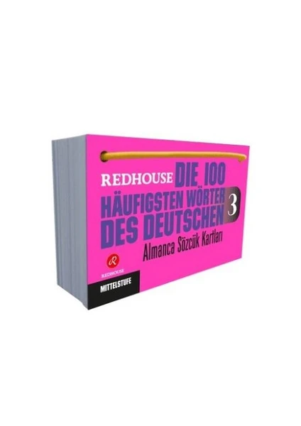 Redhouse Yayınları Die 100 Haufigsten Wörter Des Deutschen 3 (Almanca Dil Kartları)