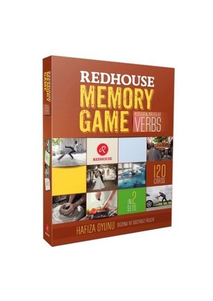 Redhouse Memory Game-Düzenli Ve Düzensiz Fiiller Hafıza Oyunu-Kolektif