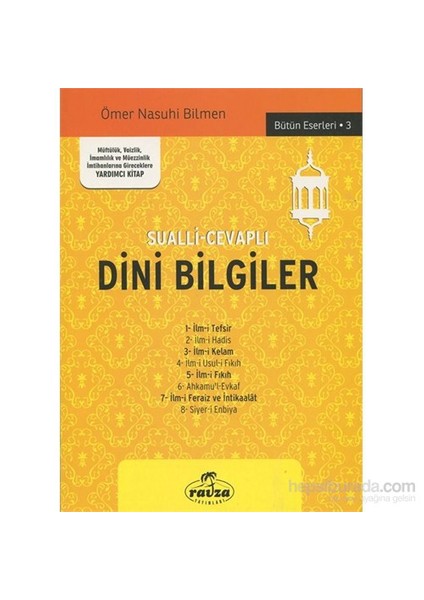 Sualli Cevaplı Dini Bilgiler-Ömer Nasuhi Bilmen