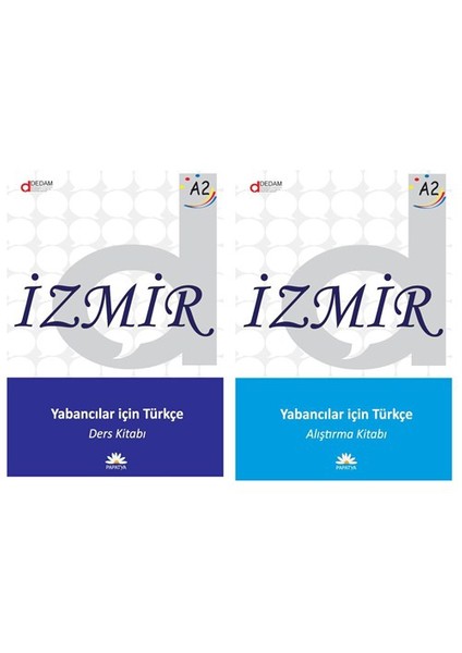 İzmir - Yabancılar İçin Türkçe A2 Seti (Ders Kitabı+Alıştırma Kitabı)