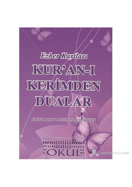 Kur'An-I Kerimden Dualar - Ezber Kartları-Kolektif