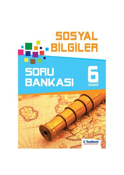 Tudem Yayınları 6. Sınıf Sosyal Bilgiler Soru Bankası