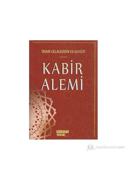 Kabir Alemi-İmam Celaleddin Es-Suyuti