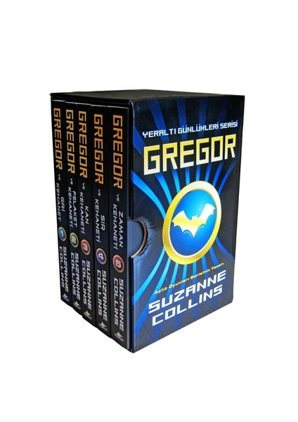 Gregor Ve Yeraltı Günlükleri Serisi Kutulu Özel Set (5 Kitap) - Suzanne Collins