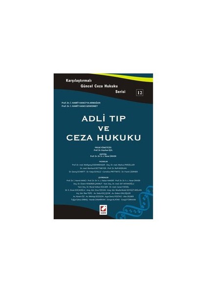 Adli Tıp ve Ceza Hukuku