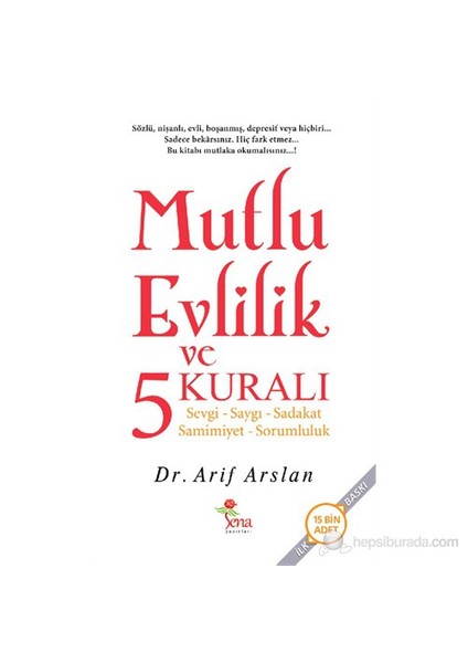 Mutlu Evlilik ve 5 Kuralı - Arif Arslan