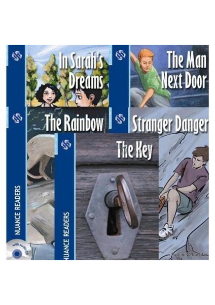 İngilizce Okuma Seti 3. Seviye (5 Kitap + Audio)