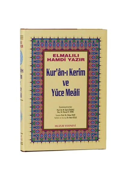 Cami Boy Kur’an-ı Kerim ve Yüce Meali