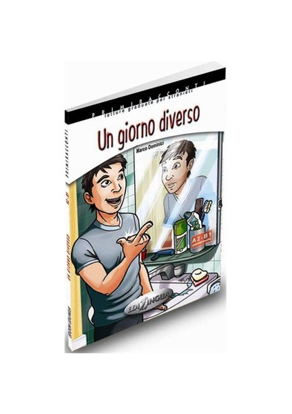 Un giorno diverso +CD -İtalyanca Okuma Kitabı Orta Seviye(A2-B1) - M. Dominici