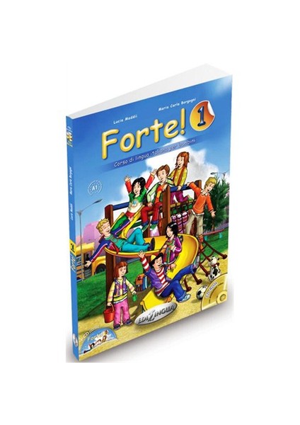 Forte 1 +CD (İtalyanca Temel Seviye 7-11 yaş) - Lucia Maddii