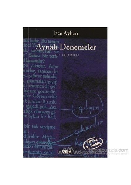 Aynalı Denemeler-Ece Ayhan