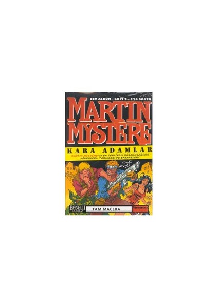 Martin Mystere Kara Adamlar-Alfredo Castelli