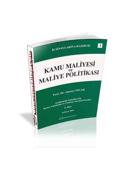 Kamu Maliyesi Ve Maliye Politikası-Abuzer Pınar