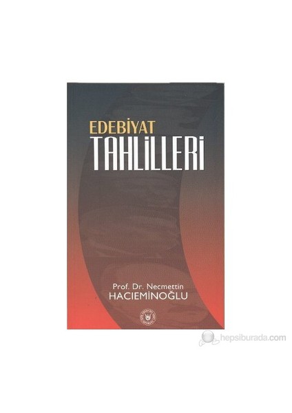 Edebiyat Tahlilleri