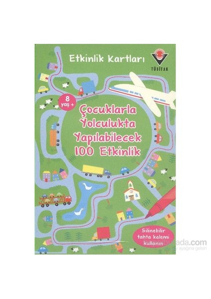 Tübitak Yayınları - Etkinlik Kartları Çocuklarla Yolculukta Yapılabilecek 100 Etkinlik