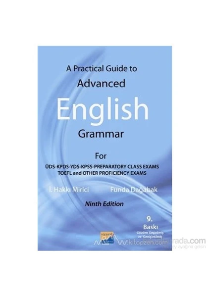 A Practical Guide To Advanced English Grammer - Funda Dağabak