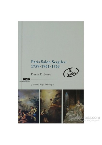 Paris Salon Sergileri 1759-1761-1763-Denis Diderot