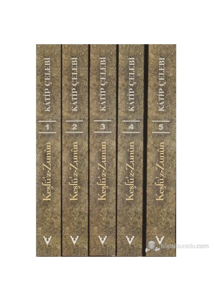 Keşfü'z-Zunun 5 Cilt Takım - Katip Çelebi