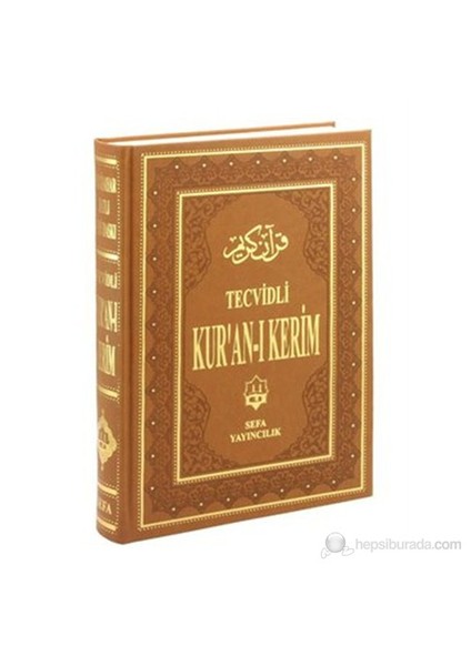 Tecvidli Kur'An-I Kerim - Bilgisayar Hatlı (Rahle Boy -Termo Deri)
