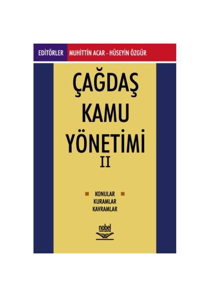 Çağdaş Kamu Yönetimi II