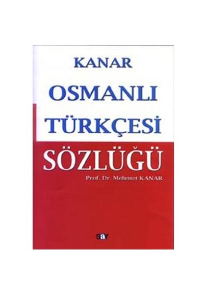 Osmanlı Türkçesi Sözlüğü (Ciltli)