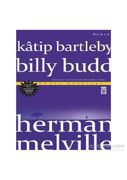 Katip Bartleby - Billy Budd - Herman Melville