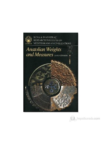 Anatolian Weights And Measures-Garo Kürkman