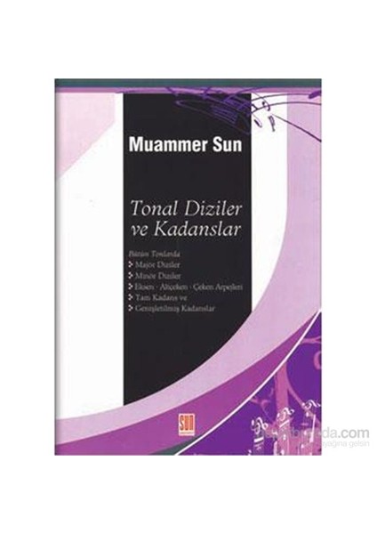 Tonal Diziler Ve Kadanslar-Muammer Sun