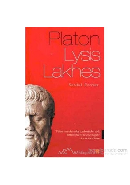 Lysis Lakhes-Platon (Eflatun)