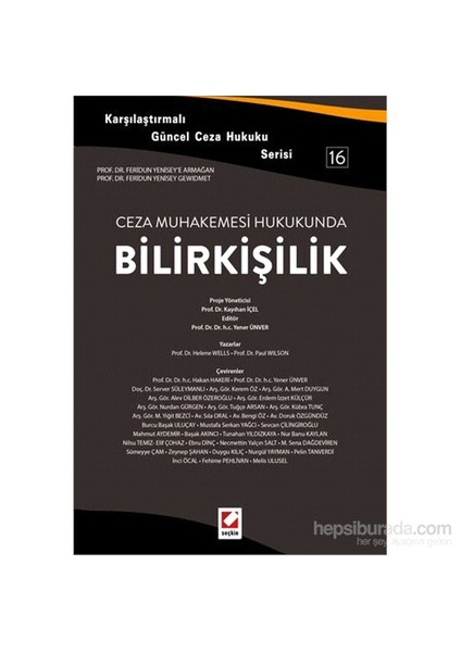 Ceza Muhakemesi Hukukunda Bilirkişilik