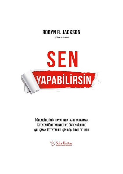 Sen Yapabilirsin-Robyn R. Jackson