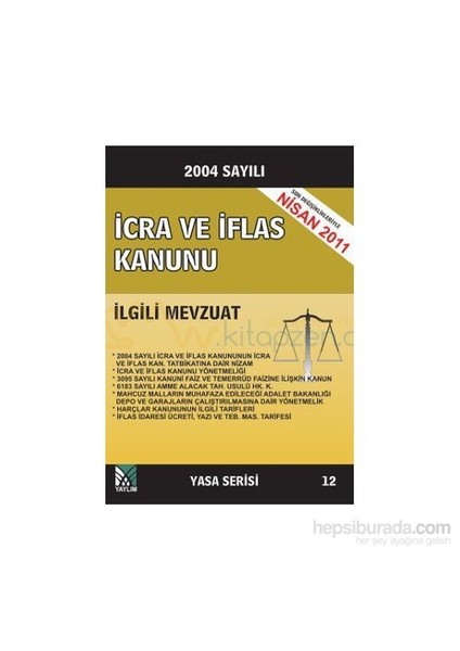 İcra Ve İflas Kanunu İlgili Mevzuat