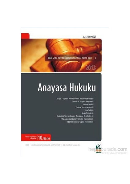 Anayasa Hukuku (Agon)