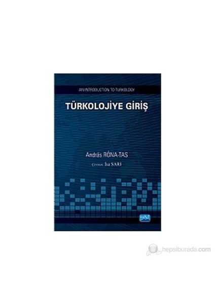 Türkolojiye Giriş - An Introduction To Turkology-Andras Rona-Tas