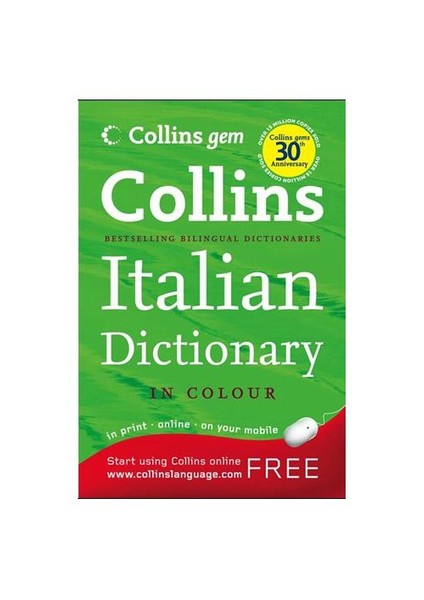 Collins Italian Dictionary (Gem)