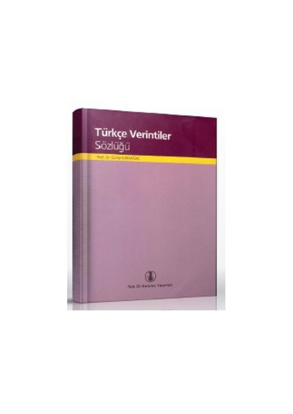 Türkçe Verintiler Sözlüğü